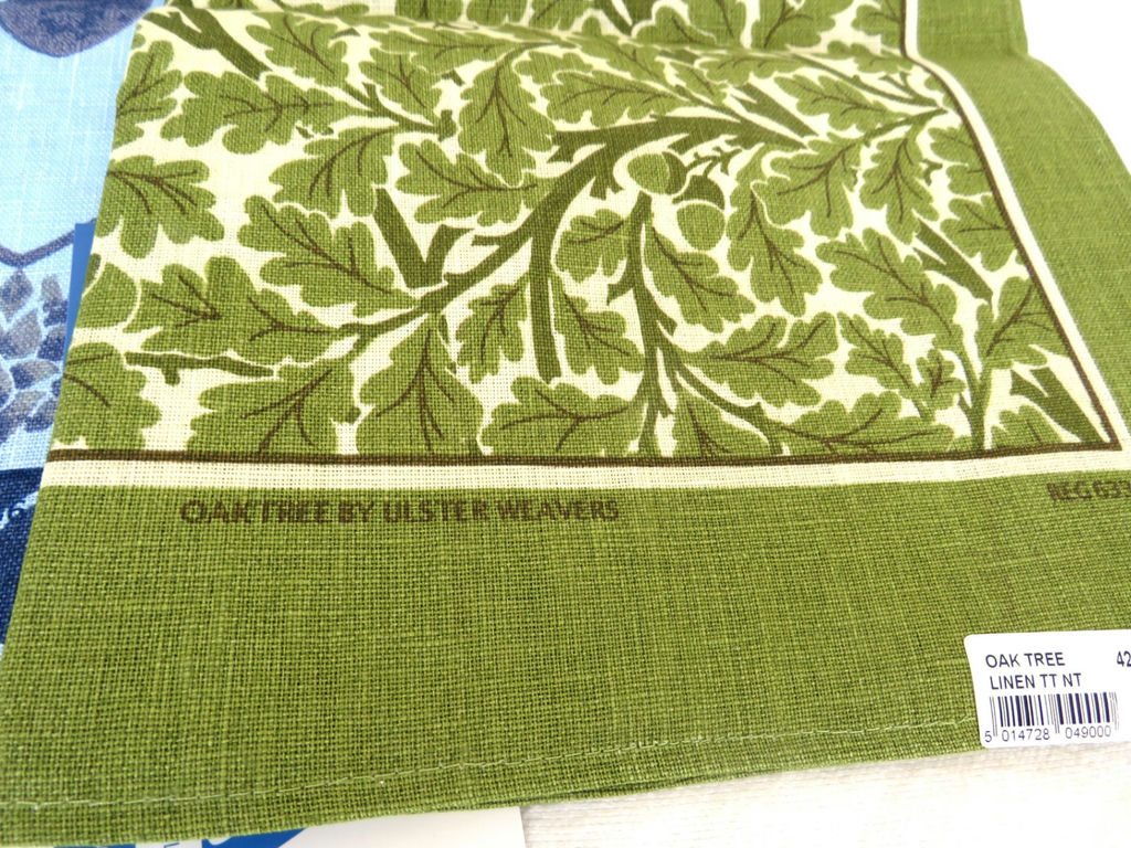 2 New Ulster Weavers Linen Tea Towels Green and Blue - image 6 of 6