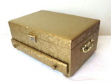 Vintage Lady Buxton Gold Jewelry Box - thumbnail 1 of 8