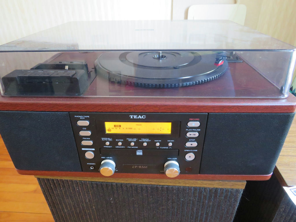 Teac Recorder System LP-R 500 with Paperwork and Remote - image 3 of 15