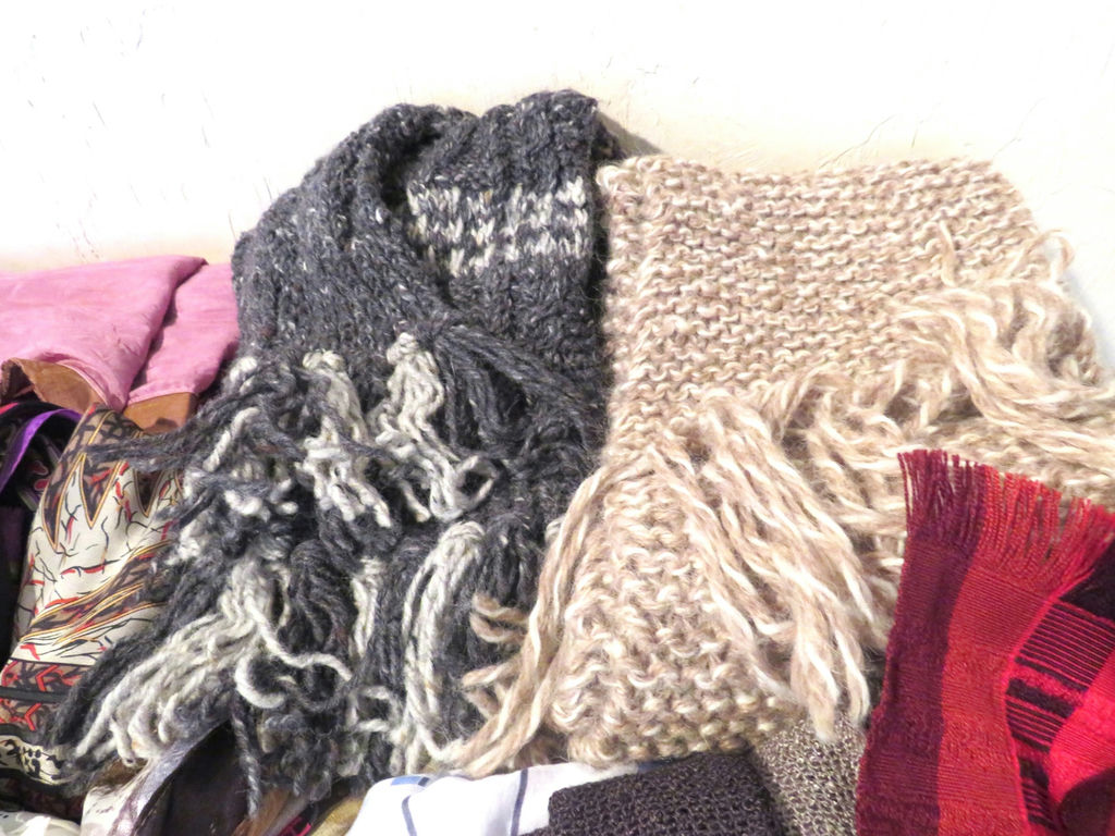 Huge Lot of Women's Scarves Some Designer - image 9 of 13