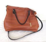 Il Duca Italy Two Tone Brown Leather Crossbody Tote Bag - thumbnail 1 of 5