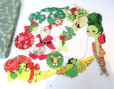 RARE Vintage Chuck Gruen MCM Die Cut Ornaments in Box - thumbnail 6 of 9