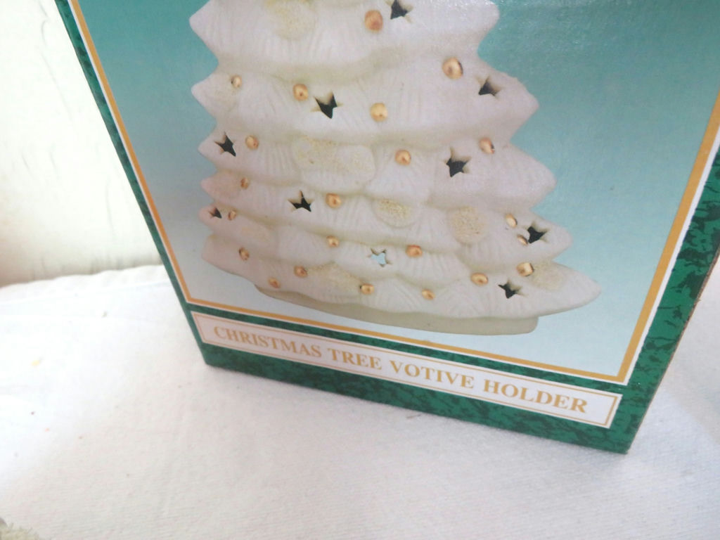 Variety of Christmas Candles and Wrought Iron Candle Tree - image 8 of 9