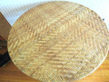 Rattan Folding Round Table 29.5” x 29” - thumbnail 4 of 5