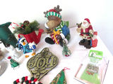 Fun Christmas Eclectic Decor Tin Pitcher Ceramic - thumbnail 4 of 7