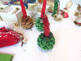 Huge Lot Christmas Decor Icicles Snow Globes Candles - thumbnail 11 of 20
