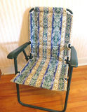 Cushioned Folding Outdoor Chair - thumbnail 3 of 4