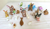 Vtg Bunny Rabbit Miniatures Lefton Enesco - thumbnail 1 of 8
