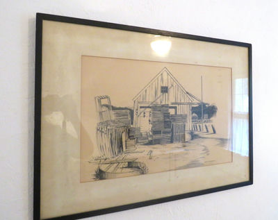 Worcester Artist Alexander Gazonas Nautical Theme Framed Art - Image 1 of 5