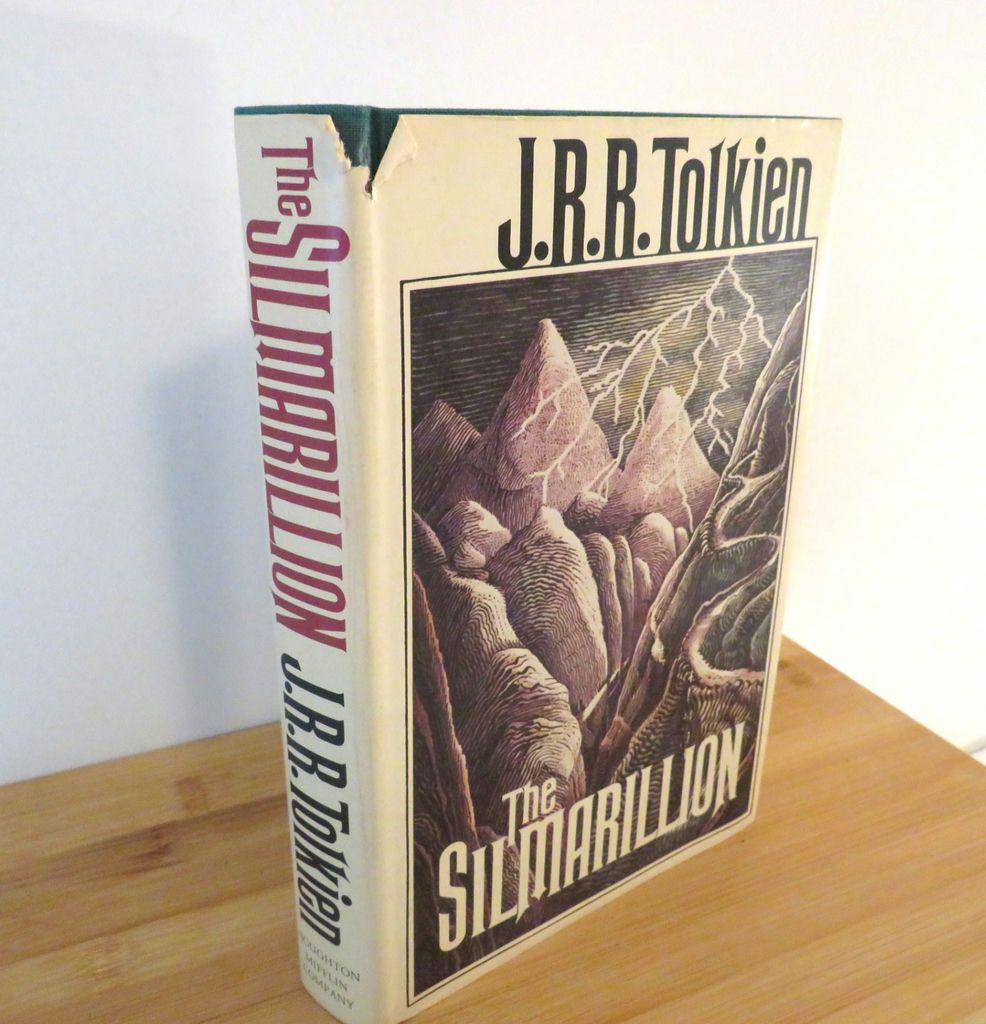 The Silmarillion with Map First Edition First Printing JRR Tolkien - image 1 of 8