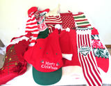 Vintage Christmas Hats Caps and Stockings - thumbnail 1 of 7