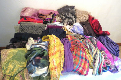 Huge Lot of Women's Scarves Some Designer - Image 1 of 13