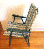 Cushioned Folding Outdoor Chair - thumbnail 2 of 4