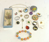 Costume Jewelry Mixed Sterling Pin Key to City - thumbnail 2 of 12