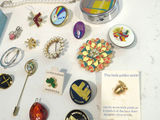 Costume Jewelry Mixed Sterling Pin Key to City - thumbnail 4 of 12