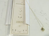 Elka 14k Gold Soldered Chain with 14k Heart Pendant - thumbnail 4 of 8