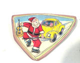 2 Vintage Christmas Pins Tree Marked Warner - thumbnail 2 of 5