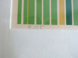 Seasonal Spectrum Framed Silkscreen Signed Terri Priest - thumbnail 3 of 5
