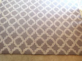 4x6 cotton area rug gray and white diamond pattern - thumbnail 2 of 4