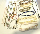 Large lot of Vintage Costume Jewelry Necklaces Monet - thumbnail 3 of 15