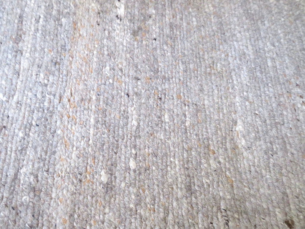 Gray Wool Fringed Throw Rug 31” x 54” - image 3 of 3