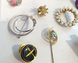 Costume Jewelry Mixed Sterling Pin Key to City - thumbnail 8 of 12