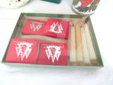 Variety of Christmas Candles and Wrought Iron Candle Tree - thumbnail 4 of 9