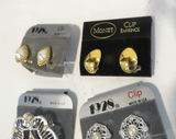 Costume Jewelry Earrings 1928 Monet with Pendant - thumbnail 6 of 10