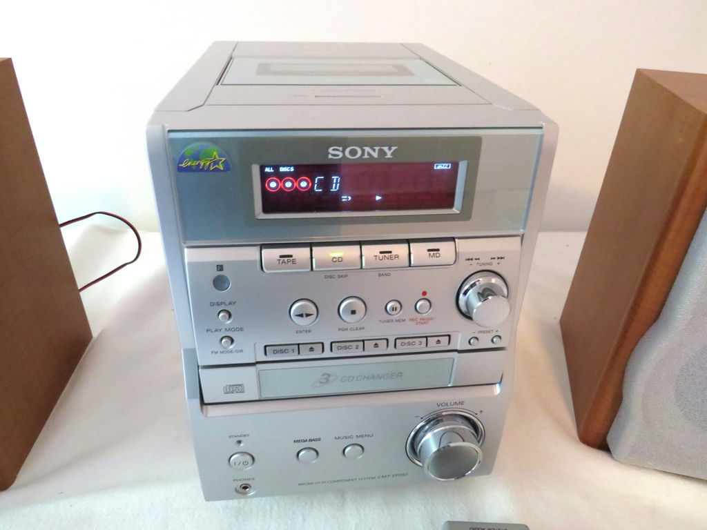 Sony CMP Cassette, CD & Tuner Stereo System - image 2 of 8