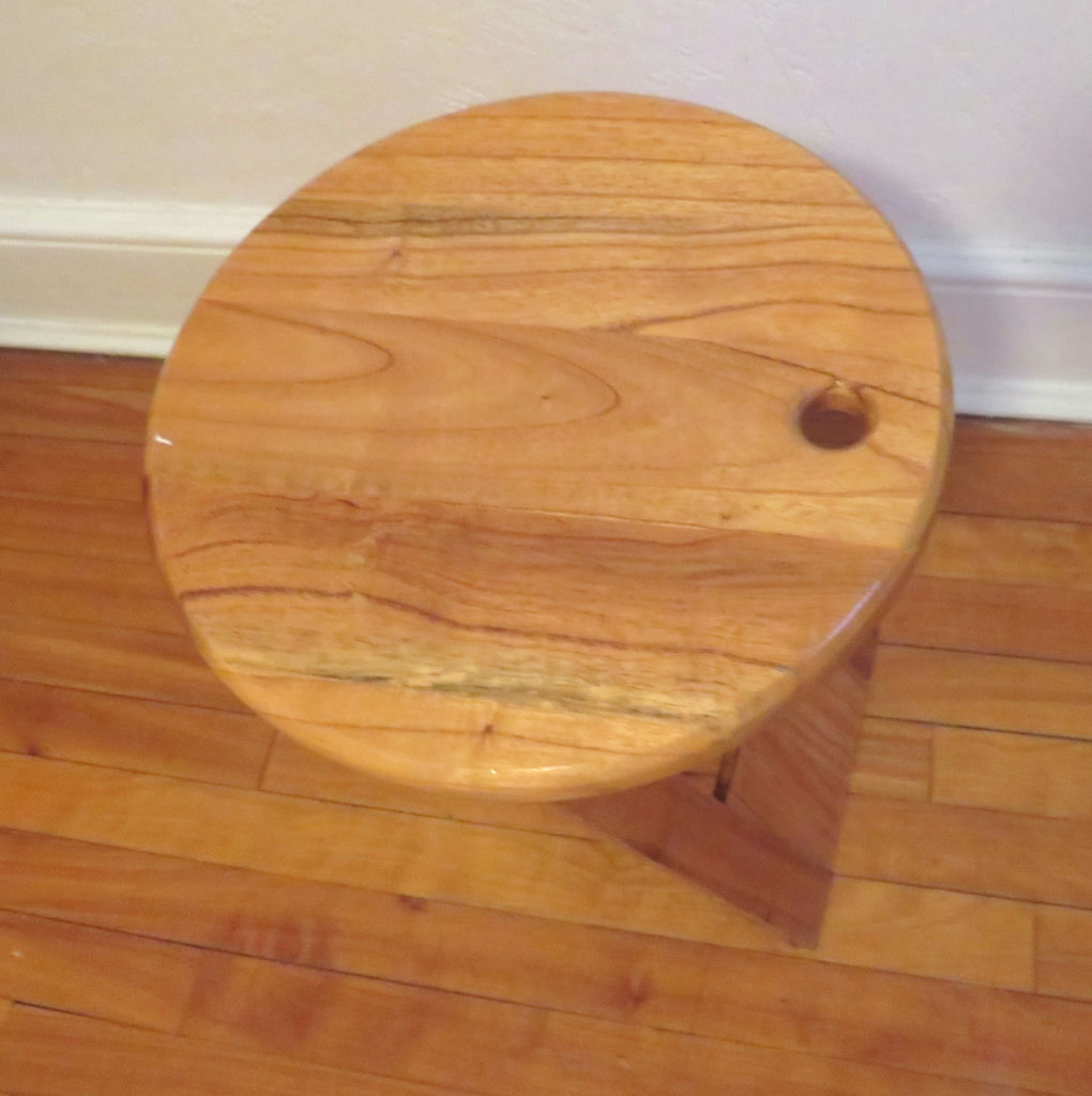 Folding Solid Wood Stool - image 3 of 4