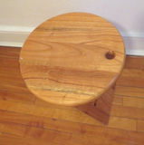 Folding Solid Wood Stool - thumbnail 3 of 4
