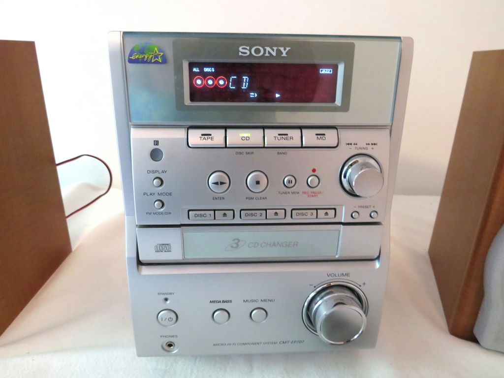 Sony CMP Cassette, CD & Tuner Stereo System - image 3 of 8