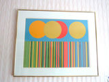 Seasonal Spectrum Framed Silkscreen Signed Terri Priest - thumbnail 2 of 5