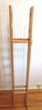 Mid-century Modern Oak Wine Rack Tower - thumbnail 5 of 5