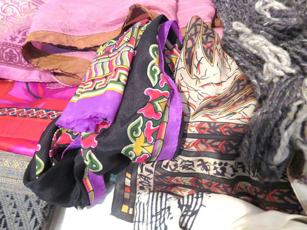 Huge Lot of Women's Scarves Some Designer - image 7 of 13