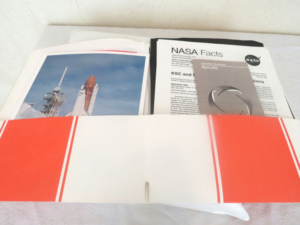 Vintage NASA Space Ephemera Cushion and Pin - image 3 of 6