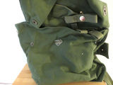 Military Surplus Gas Mask Respirator with Filter Canister in Canvas Bag - thumbnail 2 of 7