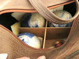 Candlepin Bowling Balls, Shoes, and Bag - thumbnail 2 of 7