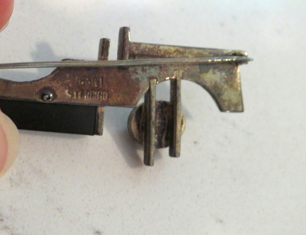 Variety of Pins Brooches Some Sterling Silver Mexico - image 5 of 7