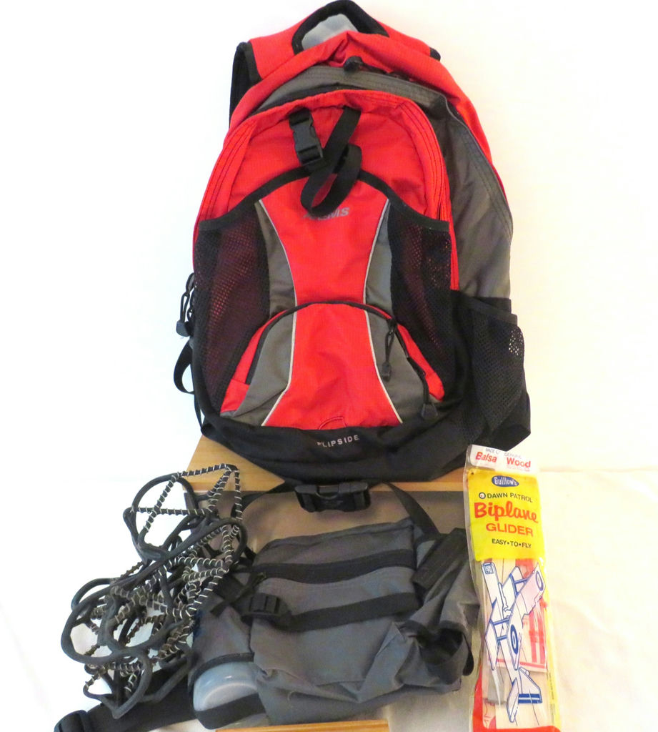 Sports Gear, Winter Cleats, Backpacks, Biplane Glider, Dominoes - image 1 of 5