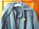 Women's Wool Button Cape with attached Scarf and Pin - thumbnail 2 of 7