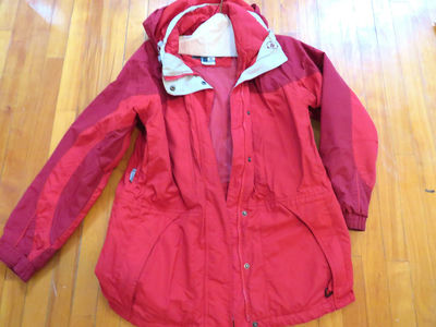 Ladies Red Columbia size L Rain Jacket - Image 1 of 4