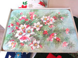 Grouping of Christmas Linens Tablecloth Placemats - thumbnail 7 of 9