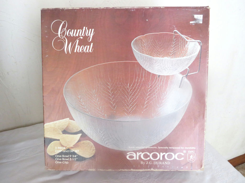 Glass Kitchen Serving Ware Arcoroc Chip and Dip - image 6 of 7
