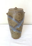 MCM Signed Studio Pottery Vessel with Cover - thumbnail 6 of 7
