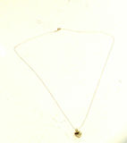 Elka 14k Gold Soldered Chain with 14k Heart Pendant - thumbnail 6 of 8