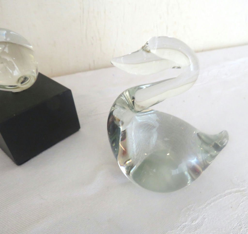 Lot of Glass Decor Mini Animals Heart Fruit - image 6 of 9