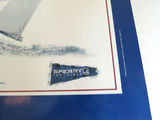 1970s USA Sailing Team Poster Sperry Top Sider Sponsor - thumbnail 4 of 4