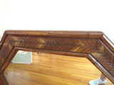 Rattan Octagon Wall Mirror - thumbnail 2 of 5