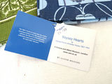 2 New Ulster Weavers Linen Tea Towels Green and Blue - thumbnail 4 of 6